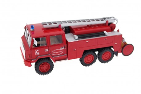 Hachette Berliet 415 FF 6x6 FPT HR SDIS 54 Meurthe-et-Moselle 1971 - Rouge Pompiers