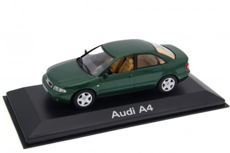 Minichamps Audi A4 Ambition B5 8D Facelift 1999 - Cactus Green Metallic