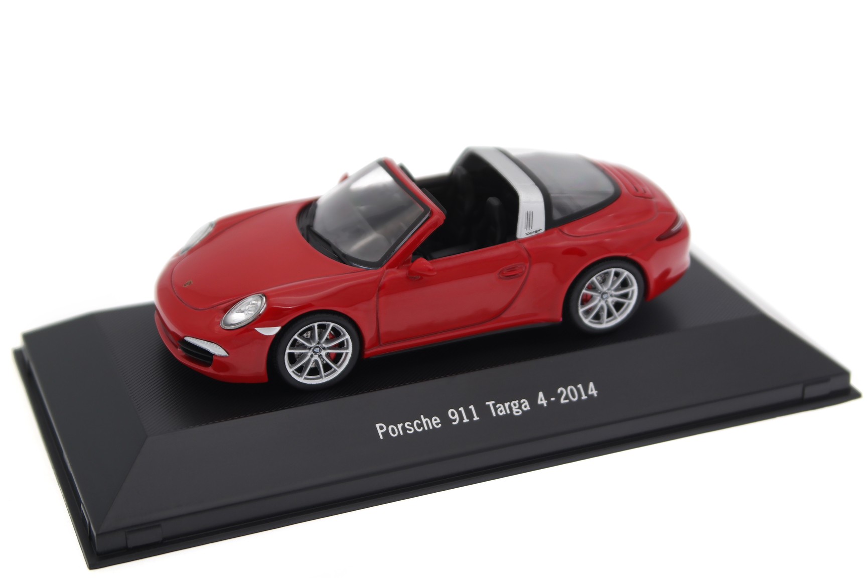 ポルシェ　991.1 targa4 gts ガーズレッド　1/43 Коллекционная масштабная модель Porsche 911 Targa 4 от Altaya