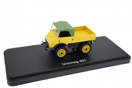 Schuco Mercedes-Benz Unimog 401 U25 1953 - Chrome Yellow