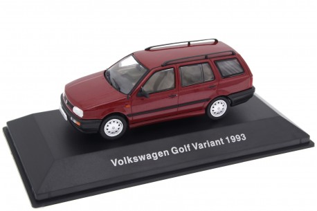 DeAgostini Volkswagen Golf III Variant CL 1993 - Hot Chili Red Metallic