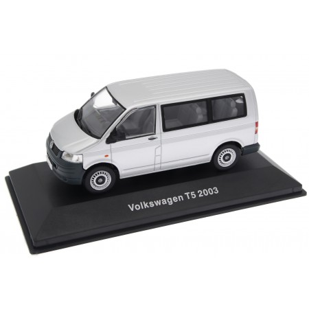 DeAgostini Volkswagen T5 Transporter TDI 7H 2003 - Reflex Silver Metallic