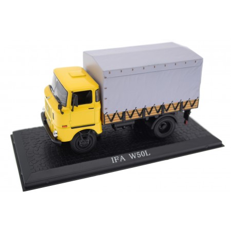 Atlas IFA W50L Pritsche 1965 - Yellow/Grey