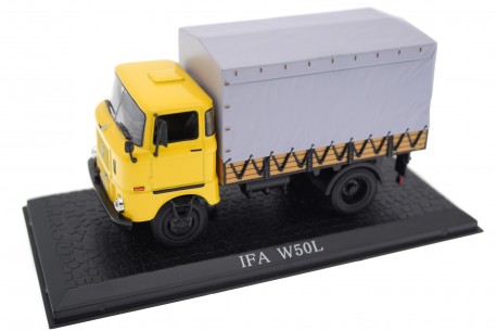 Atlas IFA W50L Pritsche 1965 - Yellow/Grey