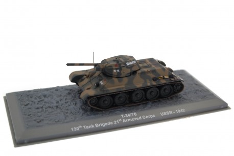 DeAgostini T-34/76 1942 - Dark Earth Matt/Dark Green Matt
