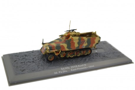 DeAgostini Sd.Kfz 251/9 Ausf.D 1944 - Dark Yellow/Olive Green/Red Brown