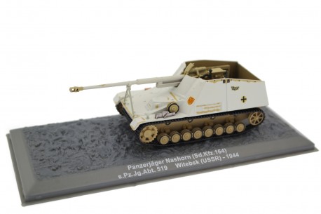 DeAgostini Panzerjäger Nashorn Sd.Kfz. 164 1944 - Light Grey/Dark Yellow