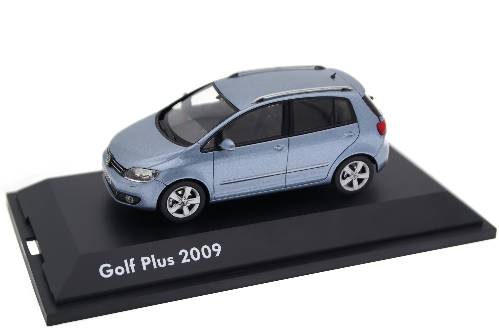A collectible scale model VW Golf Plus from Schuco