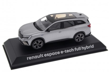 1/43 Norev 7717300130 Renault Espace VI E-Tech Full Hybrid 200 Esprit Alpine 2023 - Gris Schiste Satin