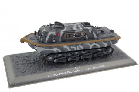 DeAgostini Land Wasser Schlepper LWS I 1944 - Panzer Grey/Light Grey/Almost Black