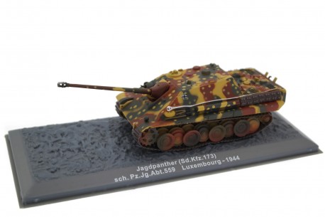 DeAgostini Jagdpanther Sd.Kfz. 173 1944 - Dark Yellow/Olive Green/Red Brown