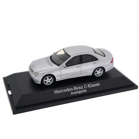 Schuco Mercedes-Benz C-Class Avantgarde W203 2000 - Brilliant Silver Metallic