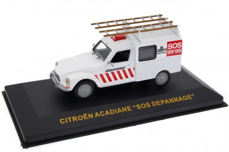 IXO Citroën Acadiane SOS Dépannage 1978 - Meije White