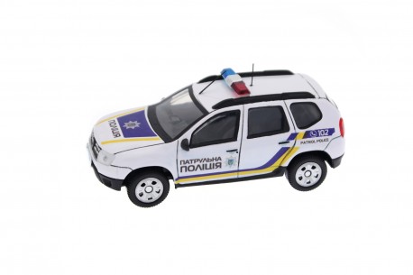 Mondo Motors Renault Duster I JH0 Патрульна поліція України 2016 - Solid White