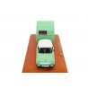 Atlas Trabant 601 Limousine with Würdig 301 Camper Trailer 1964 - Menthol Green/Polar White