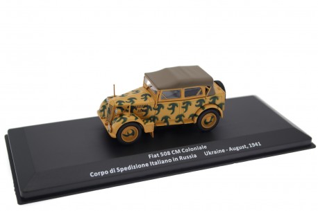 DeAgostini Fiat 508 CM Coloniale 1941 - Sand Desert Tan