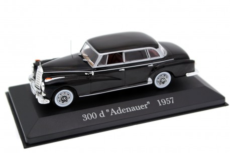 DeAgostini Mercedes-Benz 300 d Adenauer W189 1957 - Black X