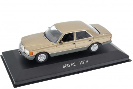 DeAgostini Mercedes-Benz 500 SE W126 1979 - Champagne Gold Metallic