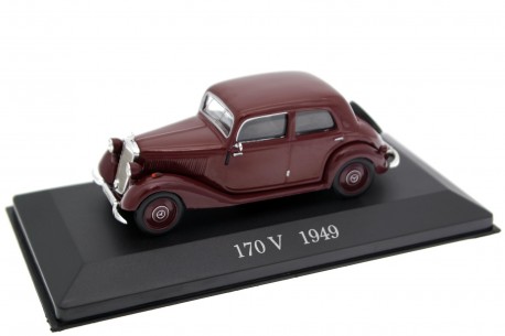 DeAgostini Mercedes-Benz 170 V W136 1949 - Medium Red