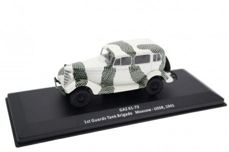 DeAgostini GAZ 61-73 1941 - Winter Whitewash/Green Camouflage