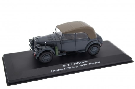 DeAgostini Horch Typ 901 Cabriolet Kfz. 21 1941 - Panzer Grey