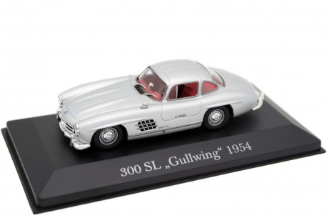 DeAgostini Mercedes-Benz 300 SL Gullwing W198 1954 - Silver Metallic