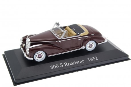 DeAgostini Mercedes-Benz 300 S Roadster W188 1952 - Burgundy Red
