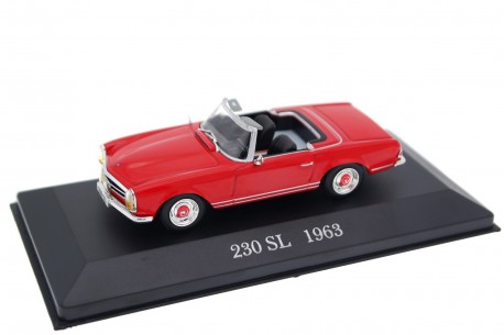 1/43 DeAgostini DC295 Mercedes-Benz 230 SL Pagoda W113 1963 - Signal Red, Mercedes-Benz - Offizielle Modell-Sammlung #3