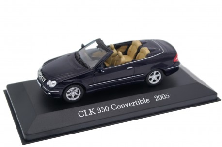 DeAgostini Mercedes-Benz CLK 350 Cabriolet C209 2005 - Majestic Black Metallic