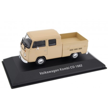 DeAgostini Volkswagen T2b Kombi CD Crew Cab Doka Pickup 1982 - Ceylon Beige