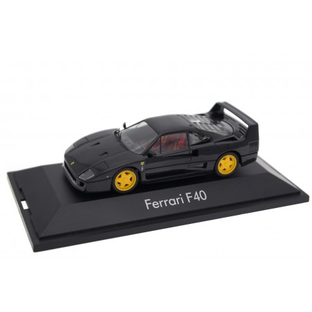 Herpa Ferrari F40 F120 1987 - Nero Daytona Y