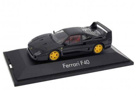 Herpa Ferrari F40 F120 1987 - Nero Daytona Y