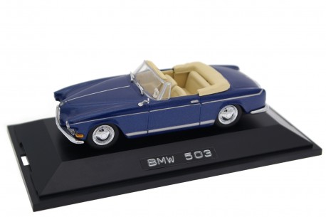 Schuco BMW 503 Cabriolet 1956 - Pacific Blue Metallic