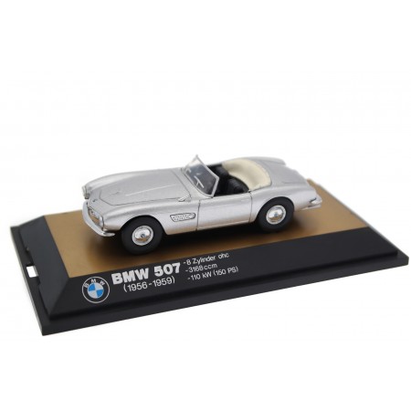 Schuco BMW 507 Roadster 1956 - Silver Metallic