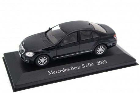 DeAgostini Mercedes-Benz S-Class S 500 W221 2005 - Midnight Blue Metallic