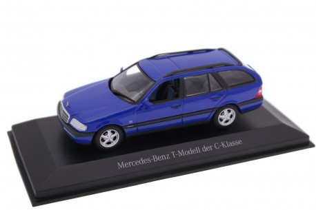 Minichamps Mercedes-Benz C-Class C180 T-Modell Esprit S202 MOPF 1997 - Lapis Blue