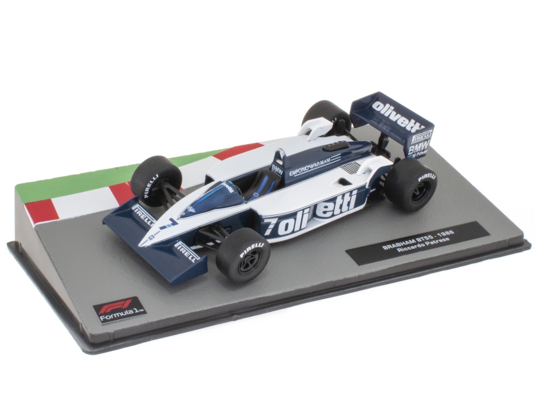 Brabham BT55 BMW #7 F1 'Olivetti' 1:43 400860007 MINICHAMPS