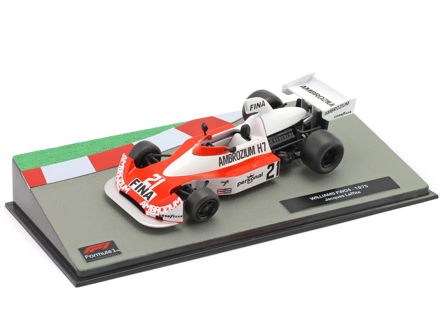 OPO 10 – Miniatura Formula 1 Williams FW04 – Jacques Laffite 1975 – Scala 1/24 – Modello In Metallo OR074
