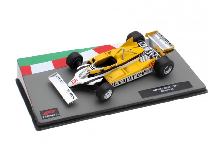 Centauria Renault RE30 #15 "Équipe Renault Elf" Formula 1 1981 - Alain Prost