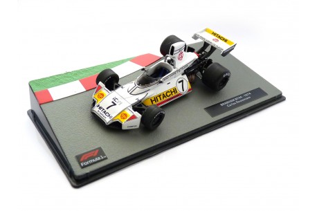 Centauria Brabham BT44 #7 "Hitachi Team Brabham" Belgian Grand Prix Formula 1 1974 - Carlos Reutemann