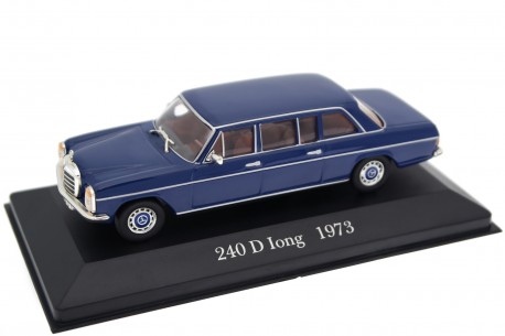 DeAgostini Mercedes-Benz 240 D LWB V115 1973 - Middle Blue