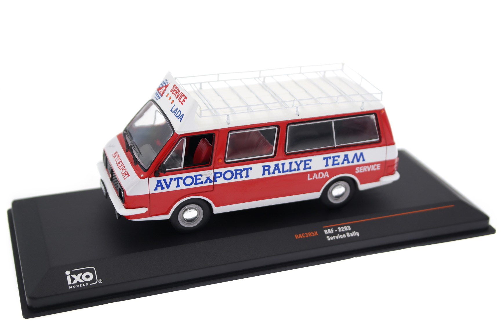 【希少】ソ連製 ミニカー RAF-2203 ラトビア 1/43 ミリツィア Коллекционная масштабная модель RAF-2203 Rally Service от IXO
