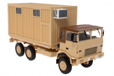 Hachette Berliet GBD 6x6 Shelter Atelier par Lamberet à L'armée Égyptienne 1973 - Sand Beige