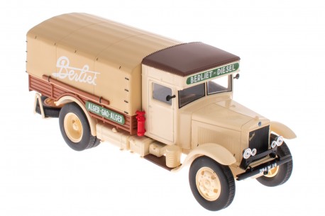 Hachette Berliet GVL 28 GDHM Diesel Alger-Gao-Alger 1932 - Beige