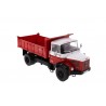 Hachette Berliet GLR 8 M3 Benne Transport Matériaux Construction 1964 - Red/White