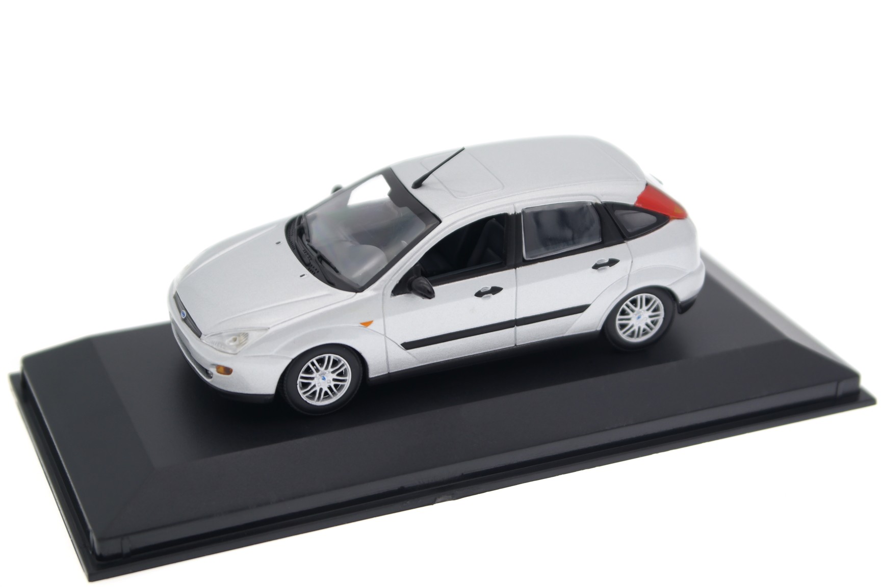 A collectible scale model 1/43 Ford Focus from Minichamps