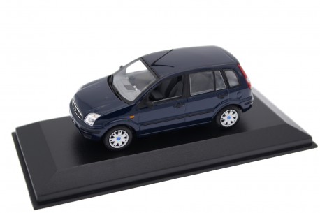 Minichamps Ford Fusion Trend JU2 2002 - Ink Blue Metallic