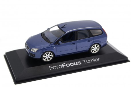 Minichamps Ford Focus II Turnier C307 2005 - Jeans Blue Metallic