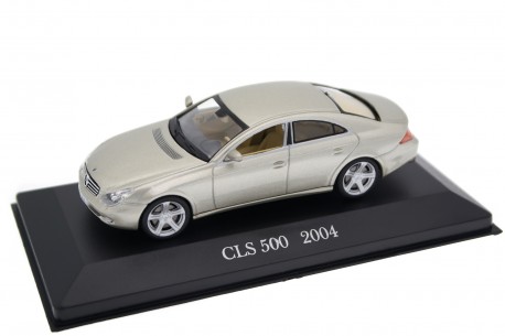 DeAgostini Mercedes-Benz CLS 500 C219 2004 - Desert Silver Metallic