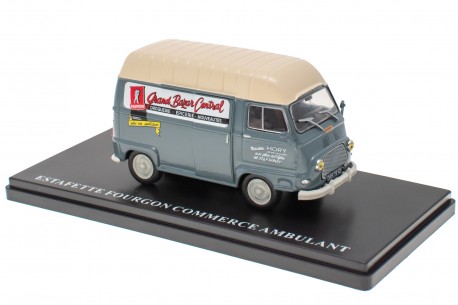 Hachette Renault Estafette Fourgon Commerce Ambulant Grand Bazar Central 1961 - Grey/Beige